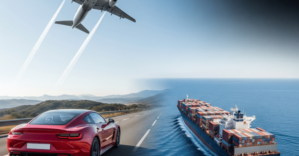 What are the 4 Types of Transportation