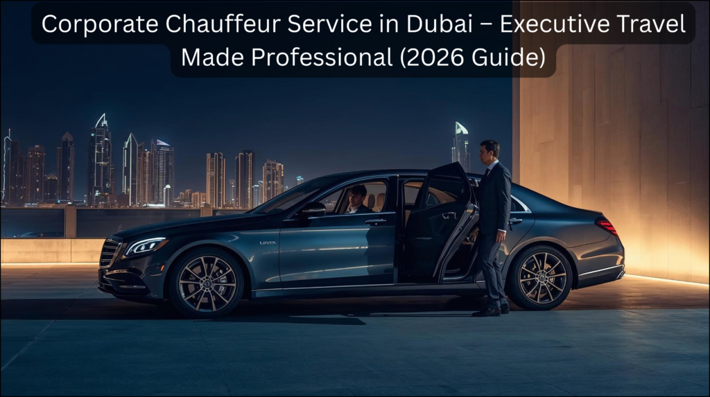 Corporate chauffeur service Dubai executive business travel