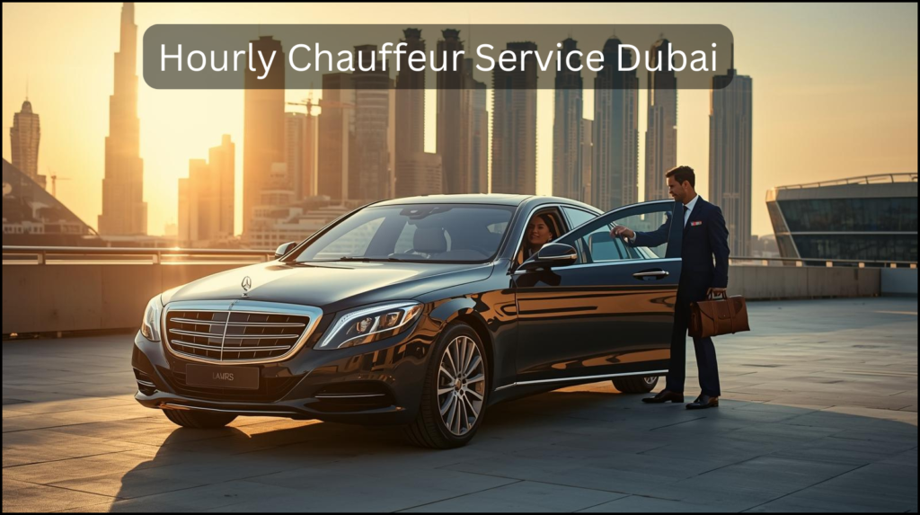 Hourly chauffeur service in Dubai luxury private driver with premium sedan