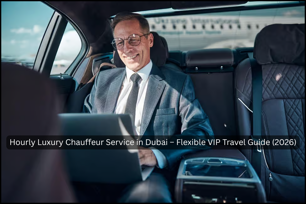 hourly luxury chauffeur service Dubai VIP SUV private driver