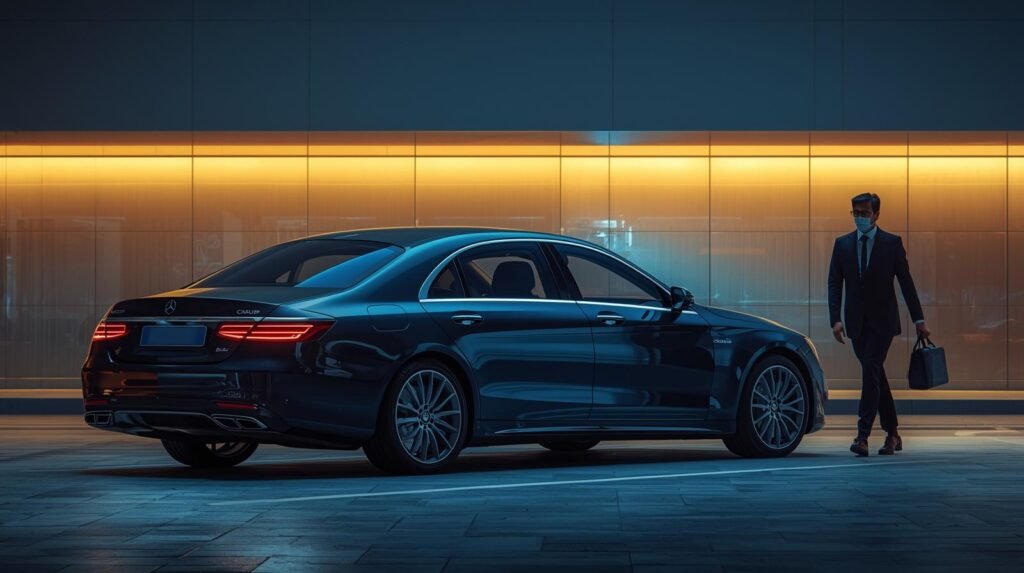 Luxury airport chauffeur service Dubai VIP pickup