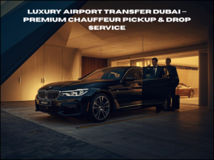 Luxury airport transfer Dubai executive chauffeur pickup
