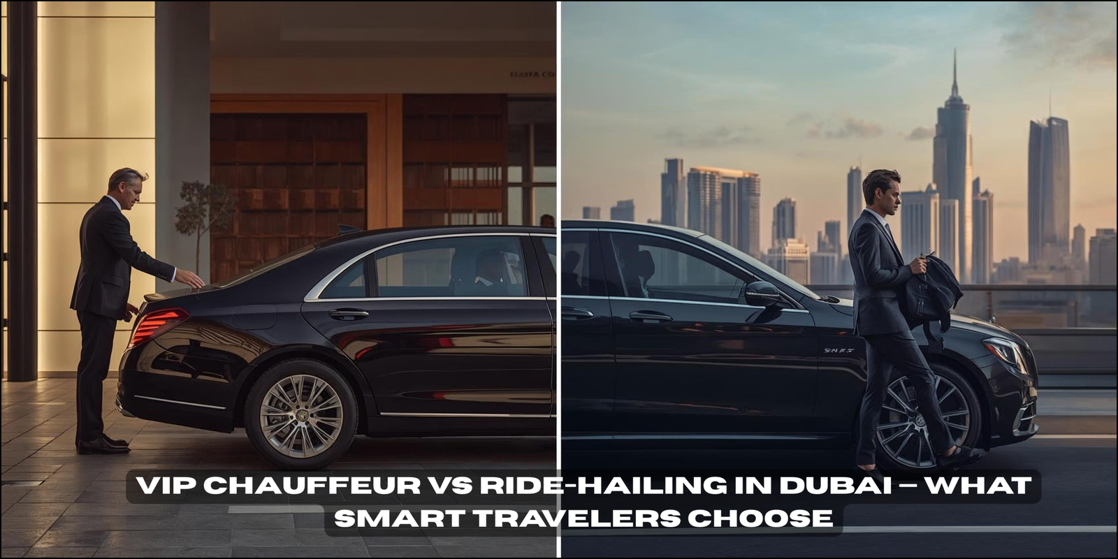 VIP Chauffeur vs Ride-Hailing in Dubai What Smart Travelers
