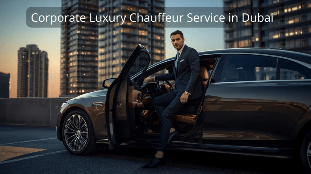 corporate luxury chauffeur service in Dubai for business travel