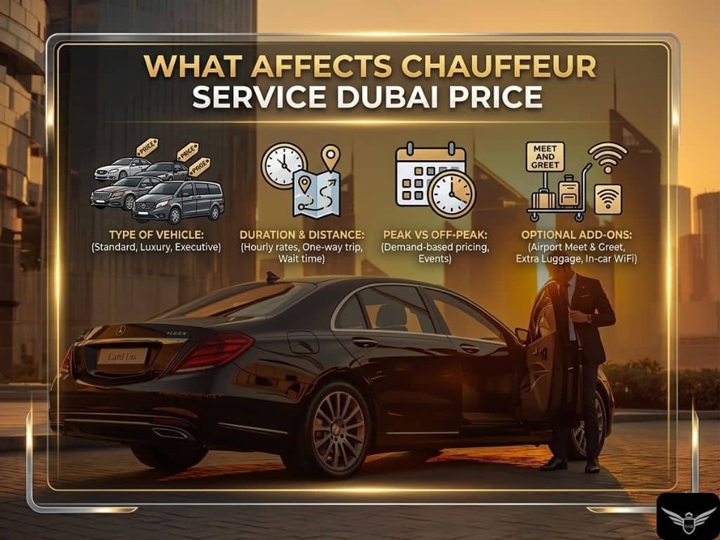 What Affects Chauffeur Service Dubai Price