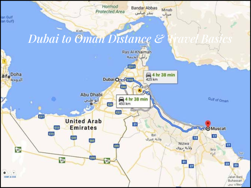 Dubai to Oman travel cost comparison guide