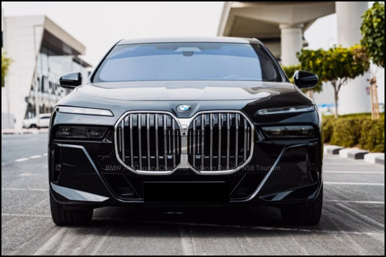 BMW 7 Series Luxury Car with Driver Dubai