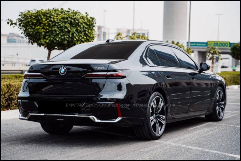 BMW 7 Series Luxury Car with Driver Dubai
