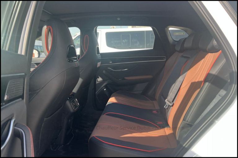 BYD Sedan Chauffeur Service Dubai