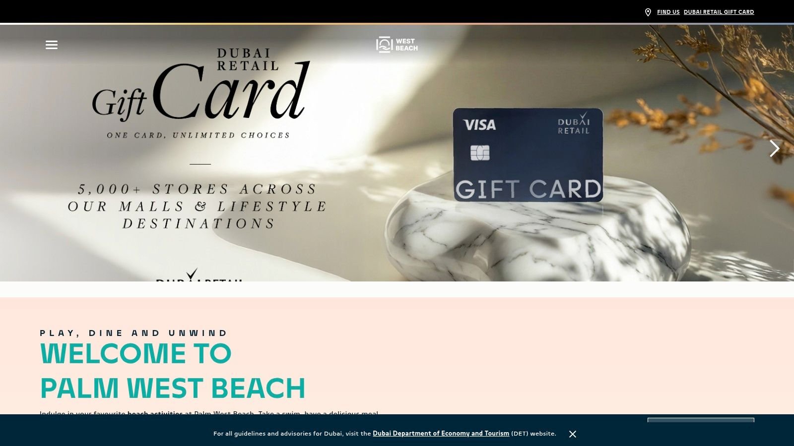 Palm West Beach (Palm Jumeirah)