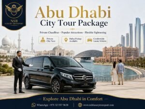 Abu Dhabi City Tour Package with private chauffeur, Mercedes V-Class, Sheikh Zayed Grand Mosque, Louvre Abu Dhabi and Emirates Palace