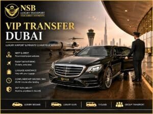 VIP transfer Dubai with luxury airport pickup and private chauffeur service